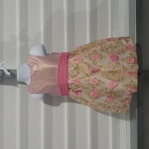 truly scrumptious pink dress Vintage Barbie 1969 Truly Scrumptious Pink Lace Dress #1107 400D